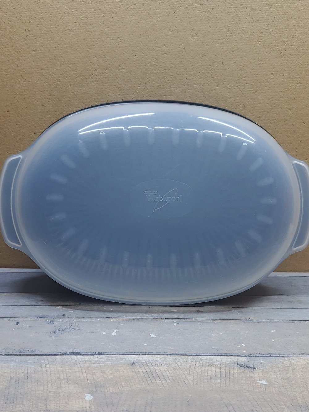 Whirlpool 3 Quart Black Microwave Steamer